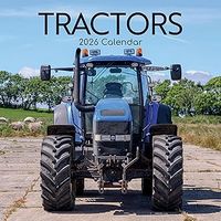 Tractors 2026 Wall Calendar