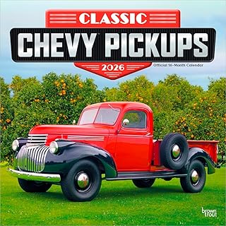 Chevy Pickups 2026 Calendar