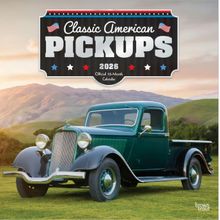 Vintage Pickups 2026 Wall Calendar