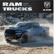 Ram Trucks 2026 Wall Calendar