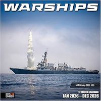 Warships 2026 Wall Calendar