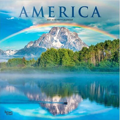 America 2027 Wall Calendar