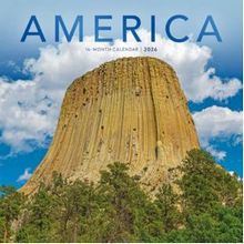 America 2026 Wall Calendar
