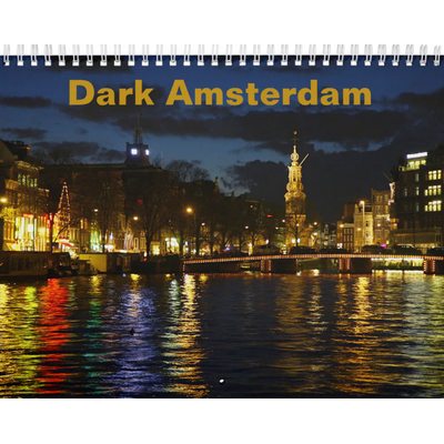 Dark Amsterdam Wall Calendar