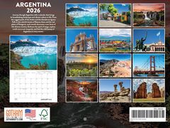 Argentina 2026 Wall Calendar