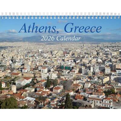 Athens Greece Wall Calendar