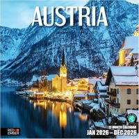 Austria 2026 Wall Calendar
