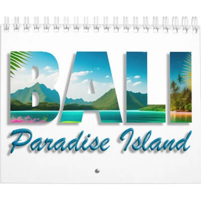 Bali Wall Calendar