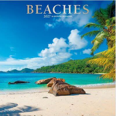 Beaches 2027 Wall Calendar