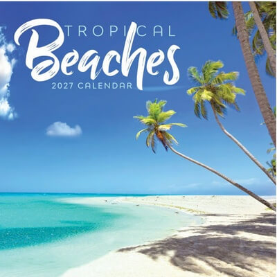 Beaches 2027 Wall Calendar