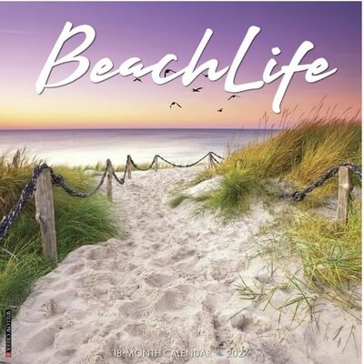 Beach Life 2027 Wall Calendar