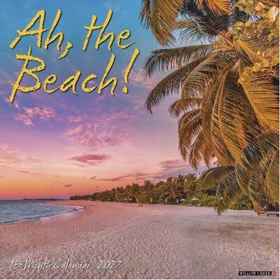 Ah The Beach 2027 Mini Wall Calendar