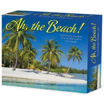 Ah The Beach 2027 Desk Calendar
