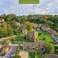 Britains Most Beautiful Villages 2026 Wall Calendar