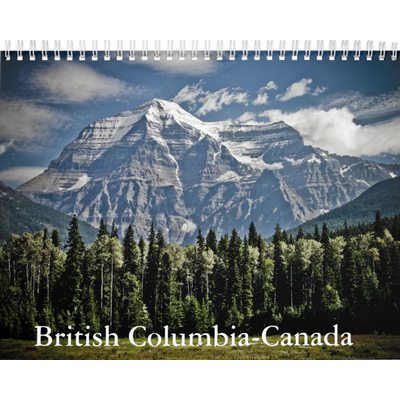 British Columbia Wall Calendar