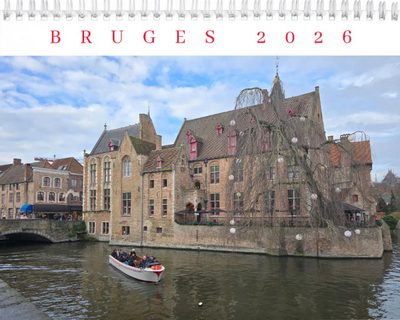 Bruges Wall Calendar