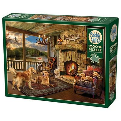 Lakeside Cabin 1000pc Puzzle