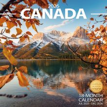 Canada 2026 Wall Calendar