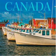 Canada 2026 Wall Calendar