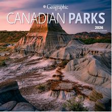Canadian Parks 2026 Mini Wall Calendar