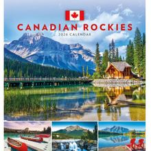 Canadian Rockies 2026 Desk Calendar