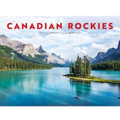 Canadian Rockies 2027 Wall Calendar