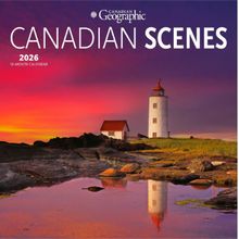 Canadian Geographic Canadian Scenes 2026 Wall Calendar