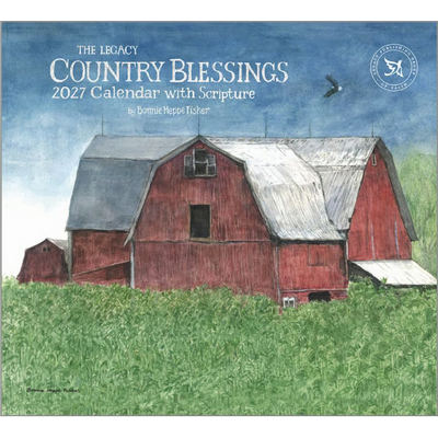 Country Blessings 2027 Wall Calendar by Bonnie Heppe Fisher