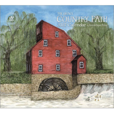Country Path 2027 Wall Calendar by Bonnie Heppe Fisher