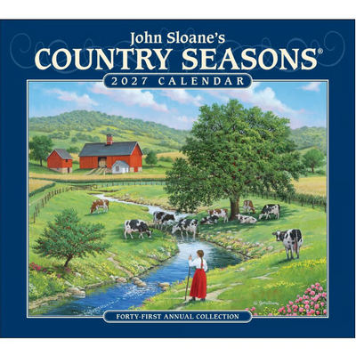Country Seasons 2027 Wall Calendar by John Sloane