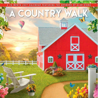 Country Walk 2027 Wall Calendar