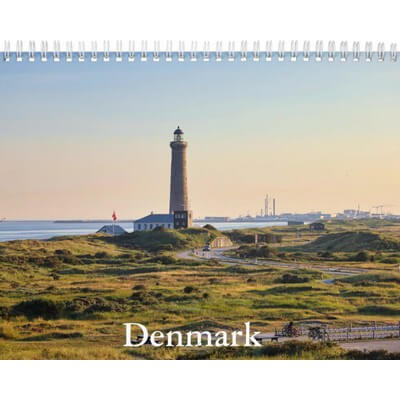 Denmark Wall Calendar