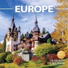 Europe 2026 Wall Calendar