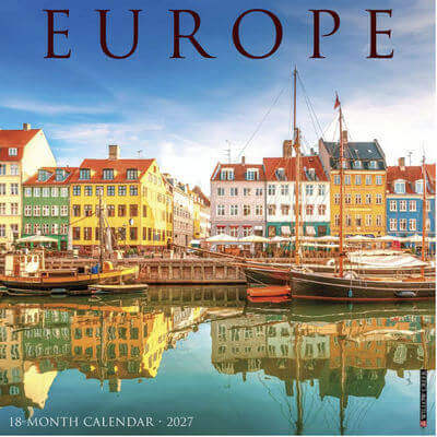 Europe 2027 Wall Calendar