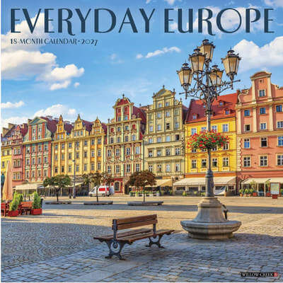 Everyday Europe 2027 Wall Calendar