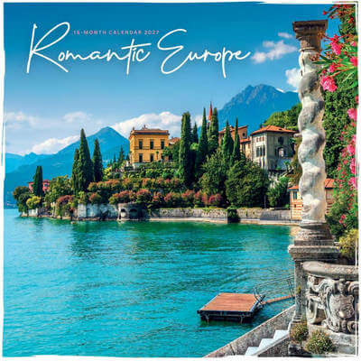 Romantic Europe 2027 Wall Calendar