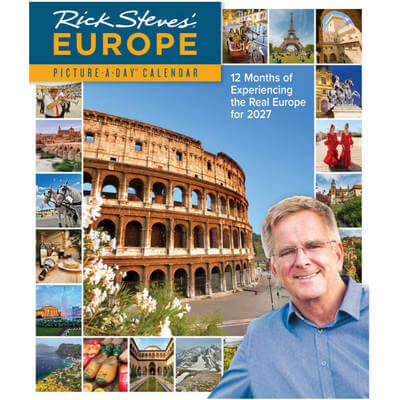 Rick Steves Europe Picture-A-Day 2027 Wall Calendar