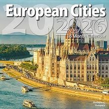 European Cities 2026 Wall Calendar