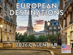 European Destinations 2026 Wall Calendar