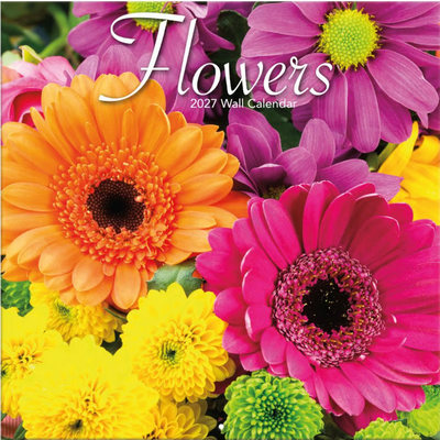 Flowers 2027 Wall Calendar