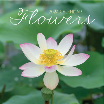Flowers 2027 Mini Wall Calendar