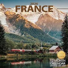 France 2026 Wall Calendar