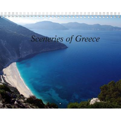 Sceneries of Greece Wall Calendar