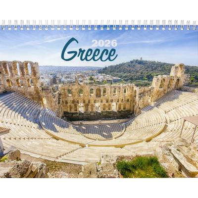 Greece Travel Photography Greek Landscape Calendar