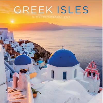 Greek Isles 2027 Wall Calendar