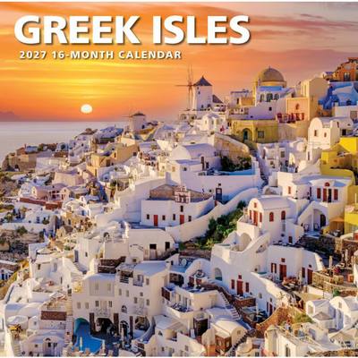 Greek Isles 2027 Wall Calendar