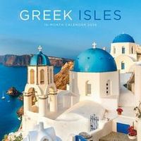 Greek Isles 2026 Mini Wall Calendar