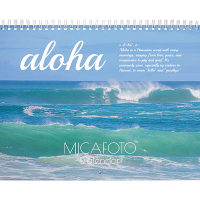 Oloha 2027 Wall Calendar