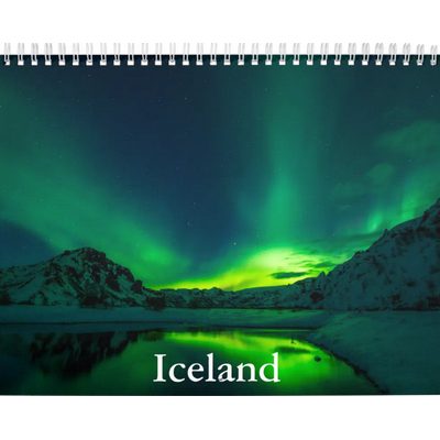 Iceland Wall Calendar