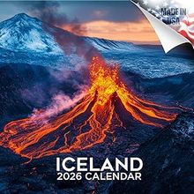 Iceland 2026 Wall Calendar